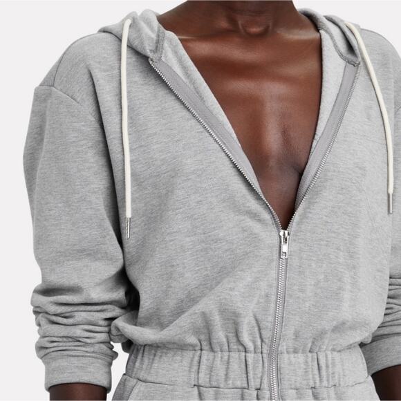 WEWOREWHAT Leisure‎ Suit Jumpsuit Heather Grey Size XS - Picture 2 of 12